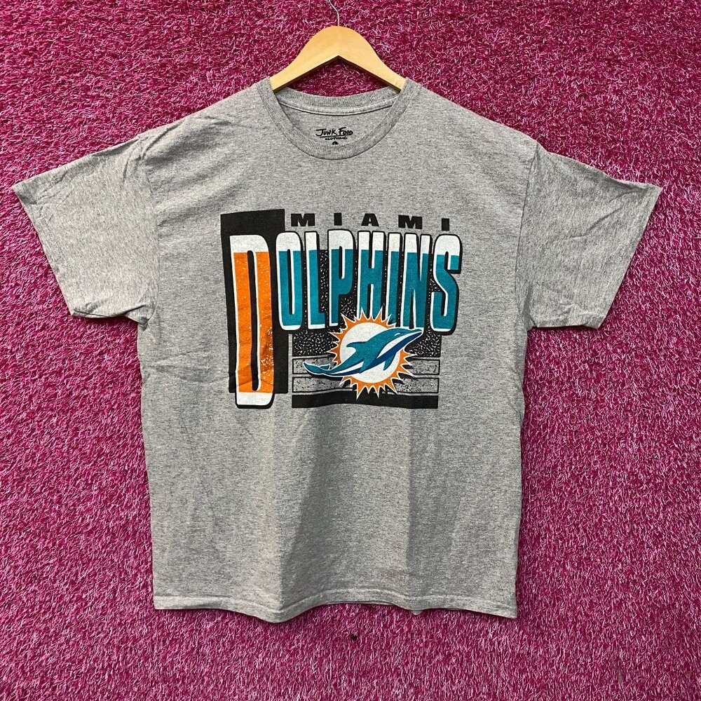 Junk Food NFL Miami Dolphins Logo T-Shirt Large